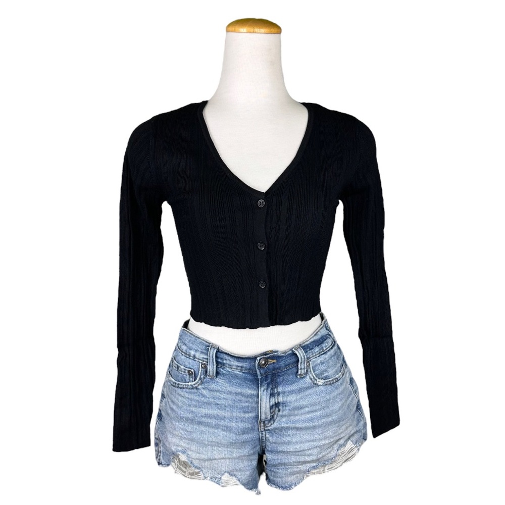 NWT GARAGE cropped cardigan | size XS